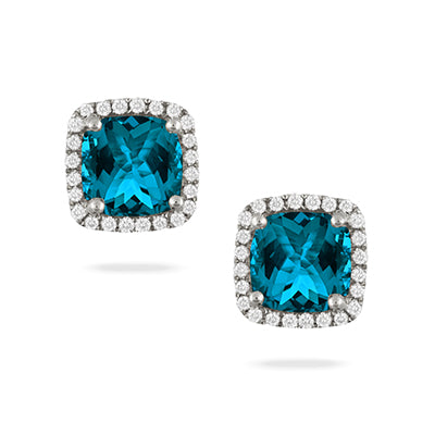 London Blue Topaz Earrings